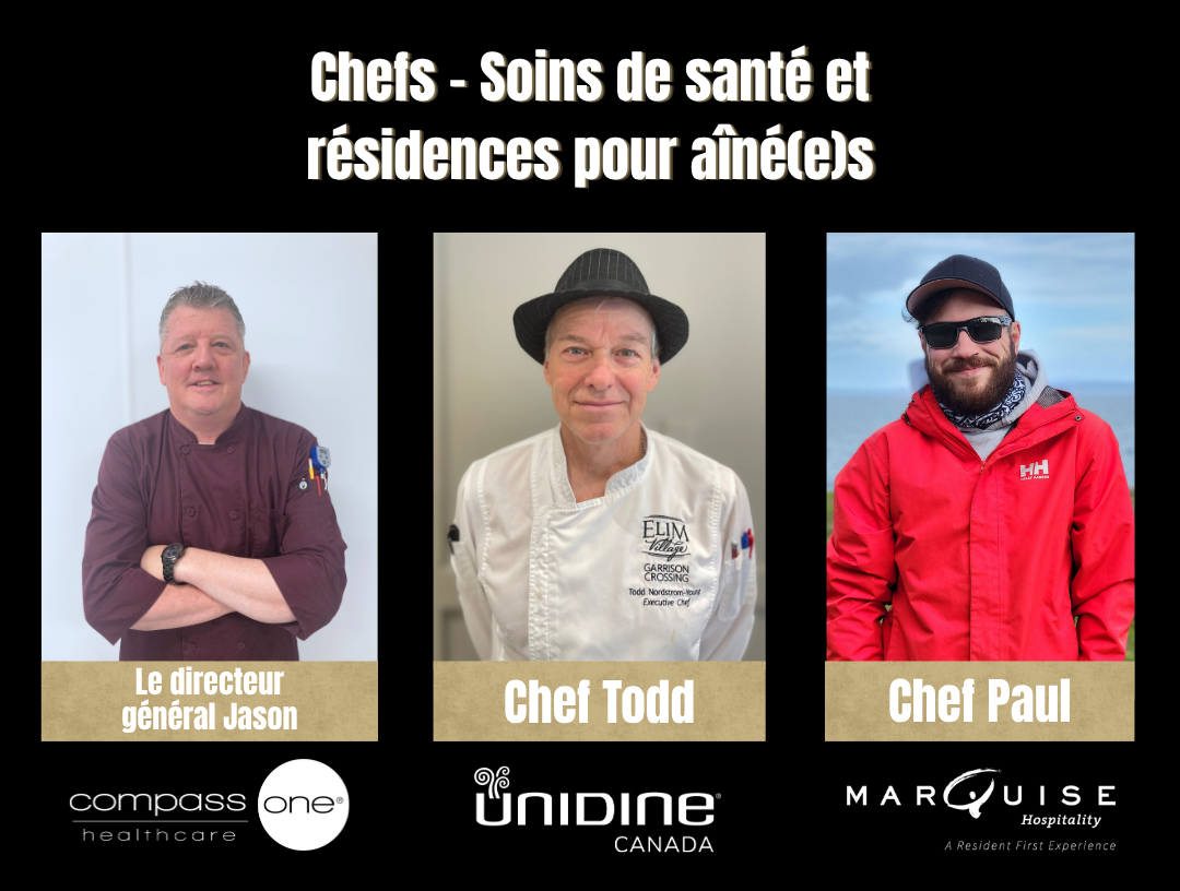 Chef Appreciation Nominees for the Healthcare sector at Compass Group Canada