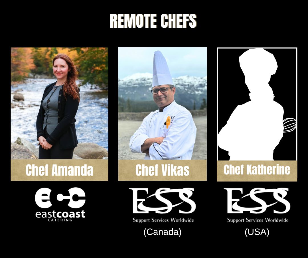 Chef Appreciation Nominees for the Remote and Offshore sector at Compass Group Canada